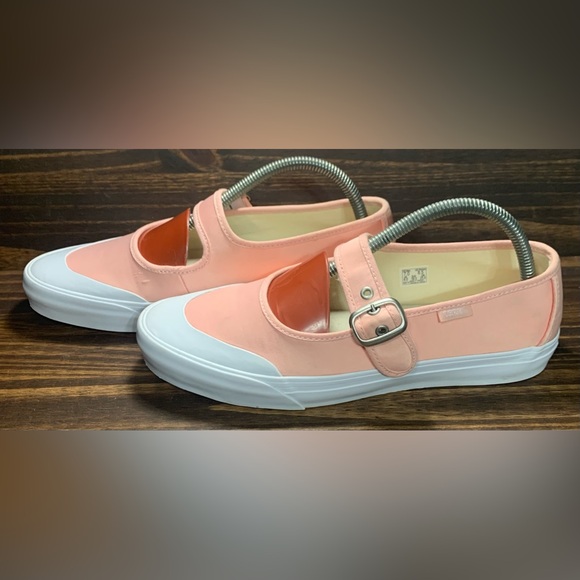 Vans Mary Jane Ballet Womens Size 8.5 Shoes Ballet Chintz Rose Athletic Sneakers - Picture 1 of 8
